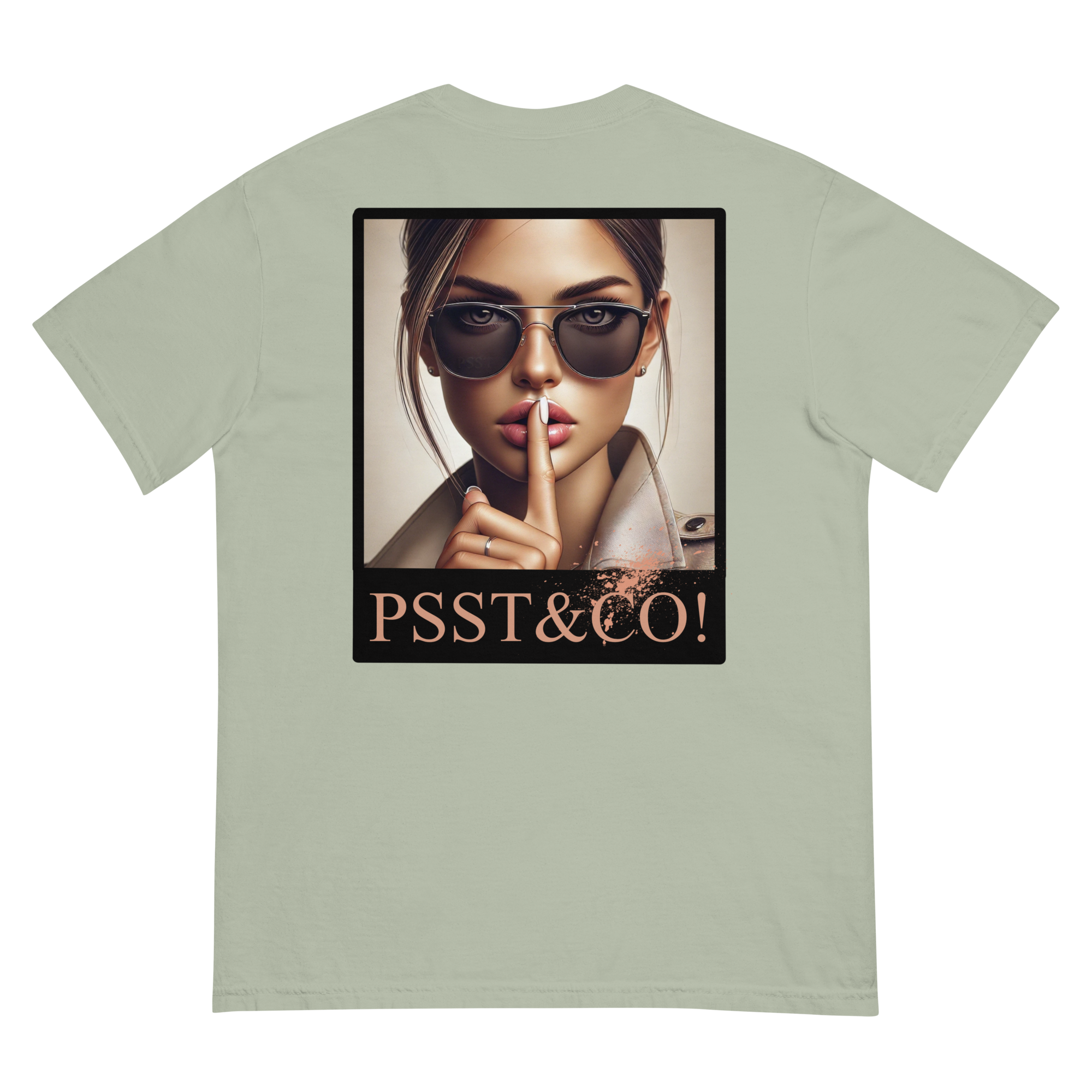 Psst&Co! - Heavy Tee - Lady in black