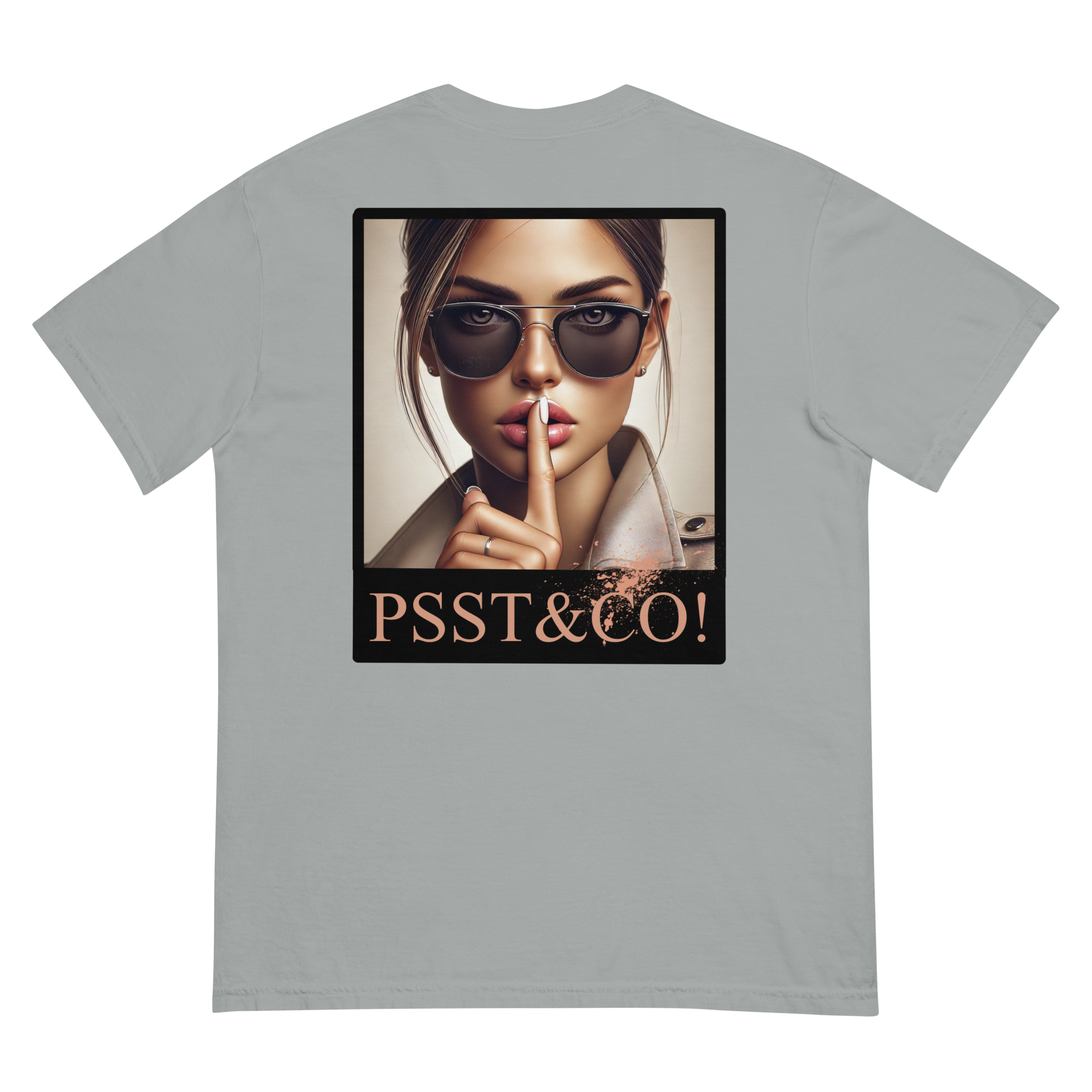 Psst&Co! - Heavy Tee - Lady in black