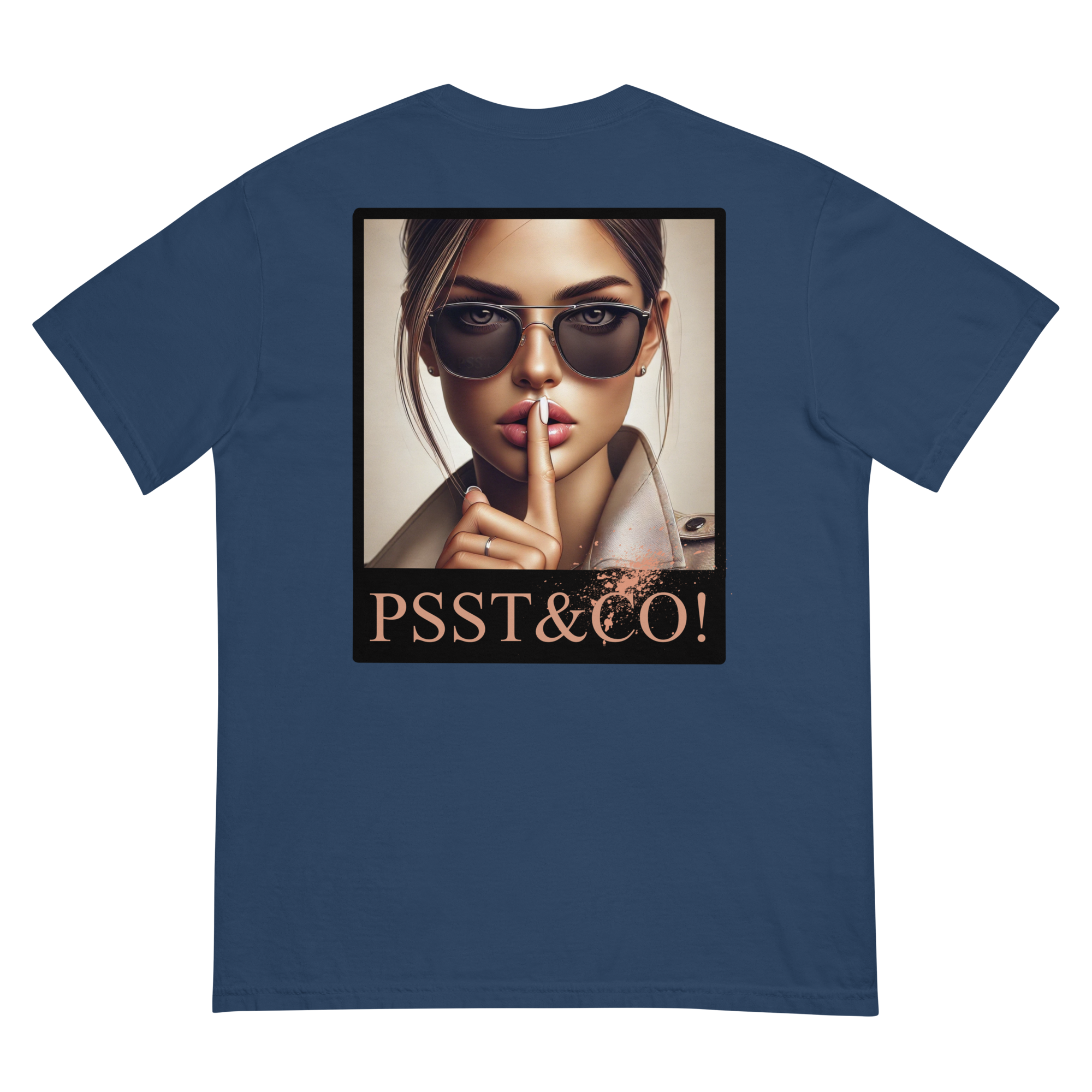 Psst&Co! - Heavy Tee - Lady in black